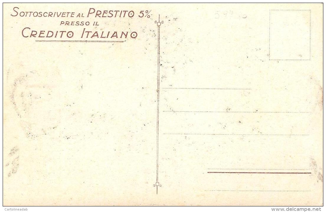 [DC11885] CPA - SOTTOSCRIVETE IL PRESTITO 5% PRESSO IL CREDITO ITALIANO - PERFETTA - Non Viaggiata - Old Postcard - Altri & Non Classificati