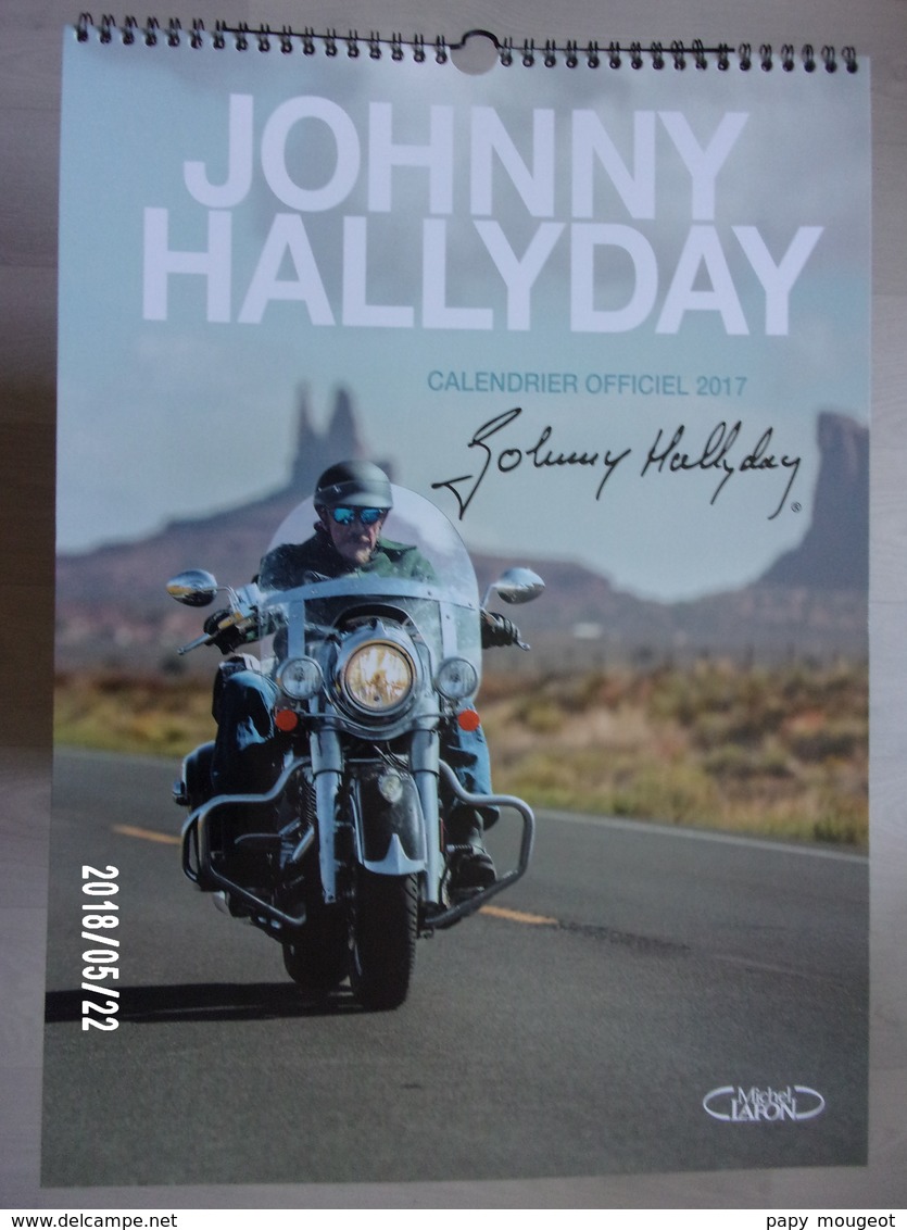 Johnny Hallyday - Calendrier 2017 - Other Products