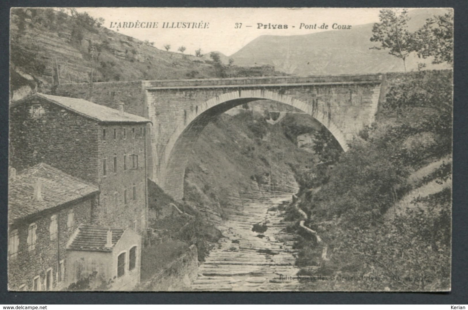 Privas - Pont De Coux - Voir 2 Scans - Privas