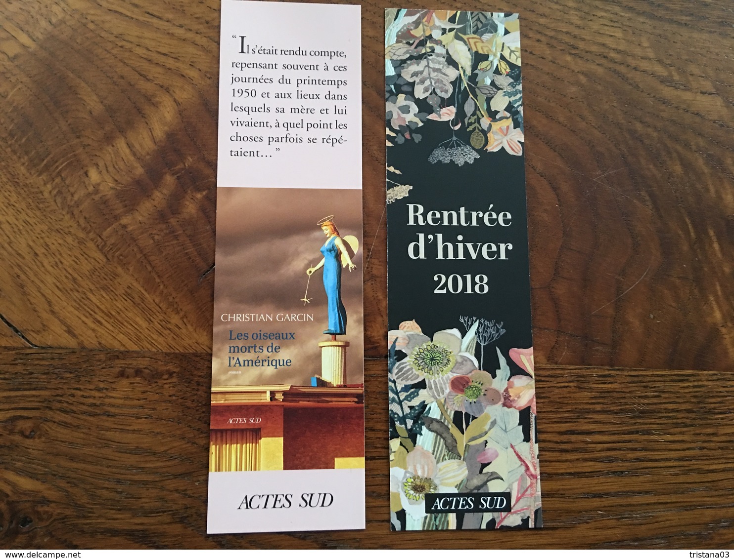 Marque Page Ed Actes Sud - Bookmarks