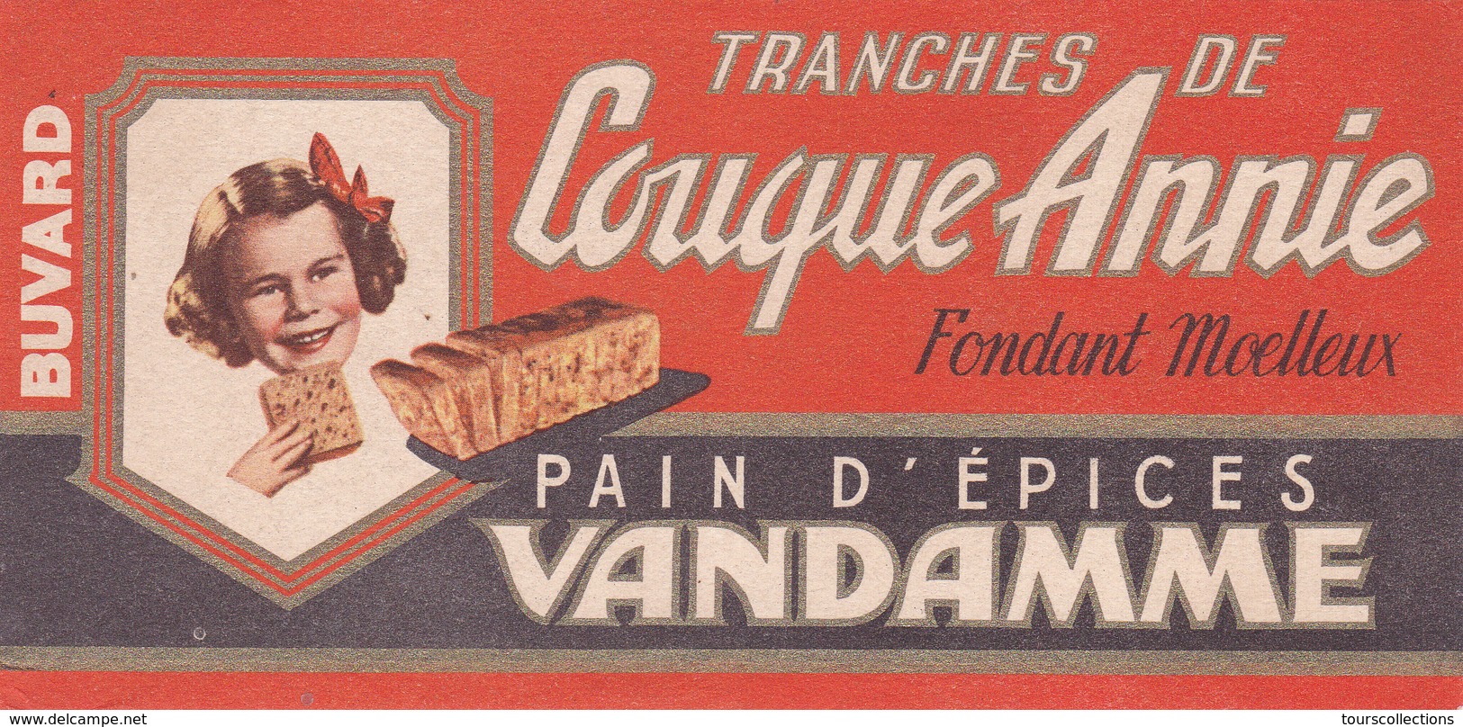 BUVARD PAIN D'EPICES VANDAMME - Tranches De Couque Annie - Fondant Moelleux - Gingerbread