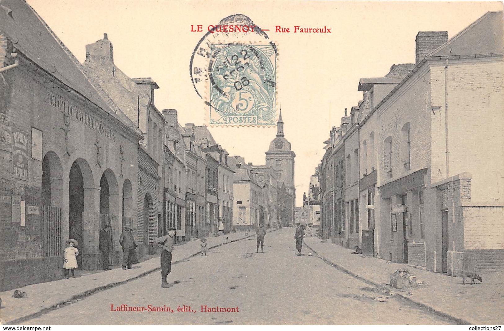 59-LE QUESNOY- RUE FAUOEULX - Le Quesnoy