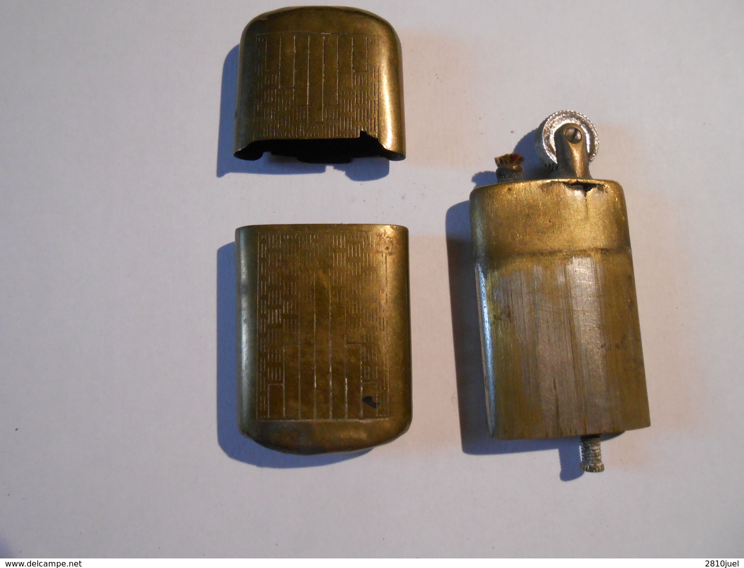 Briquet ancien laiton -