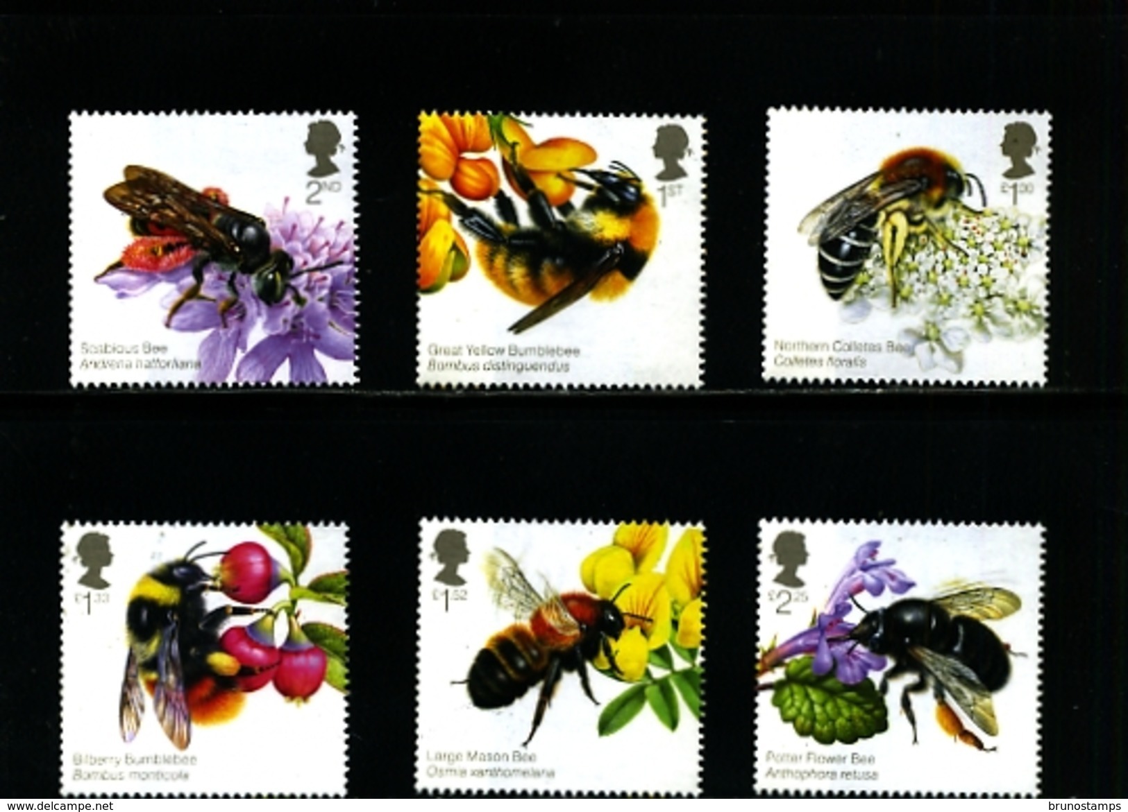 GREAT BRITAIN - 2015  BEES  SET  MINT NH - Nuovi