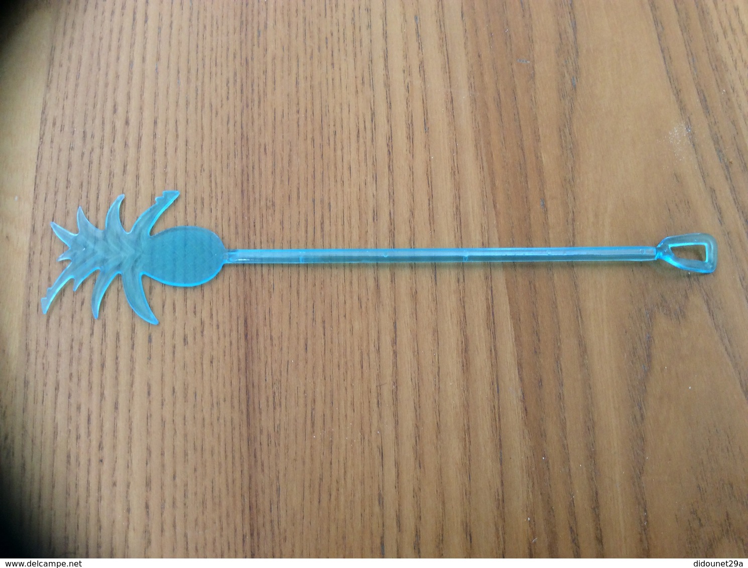 Touilleur "ananas" (bleu) - Swizzle Sticks