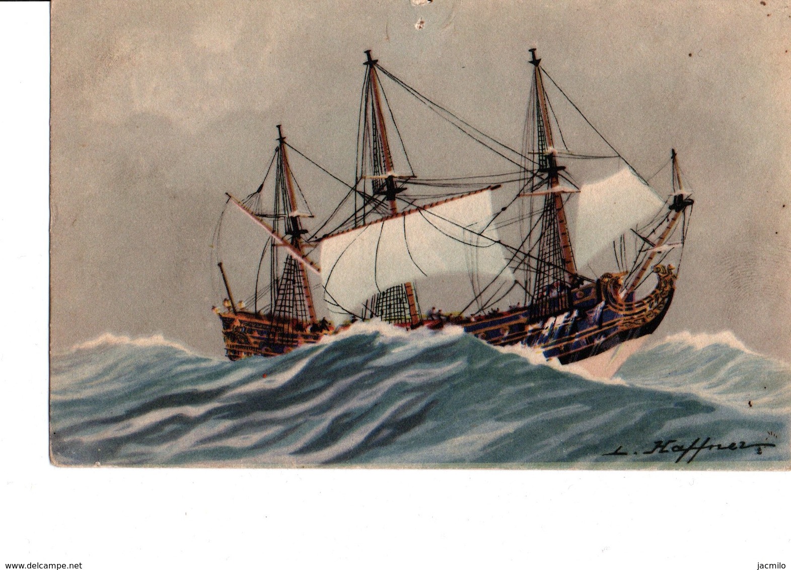 9 cartes de la collection de la ligue maritime et coloniale.