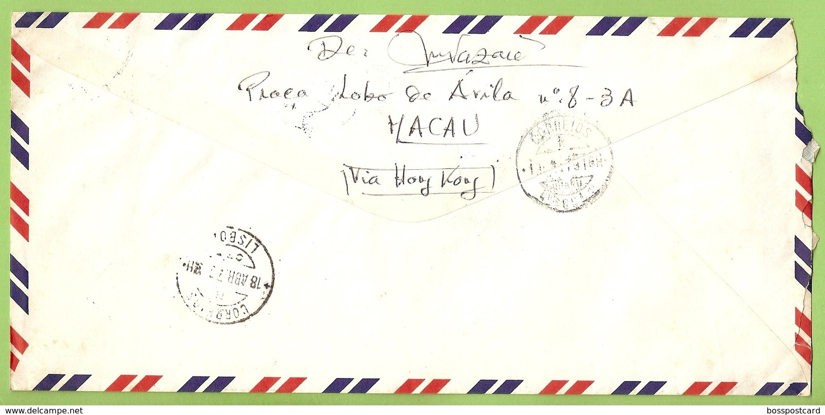 Macau - Registered Letter 1979 - Cover - Philately - Macao - China - Cartas & Documentos