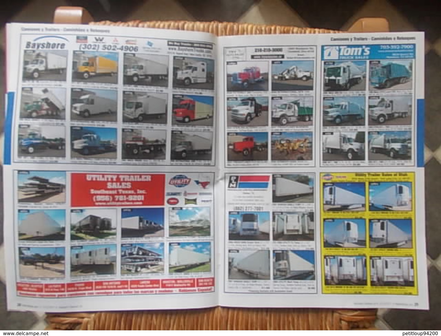 3 CATALOGUES VEHICULES  *Equipement Agricole *Equipement de Construction *Camions & Trailers *Accessoires Etc... MEXIQUE