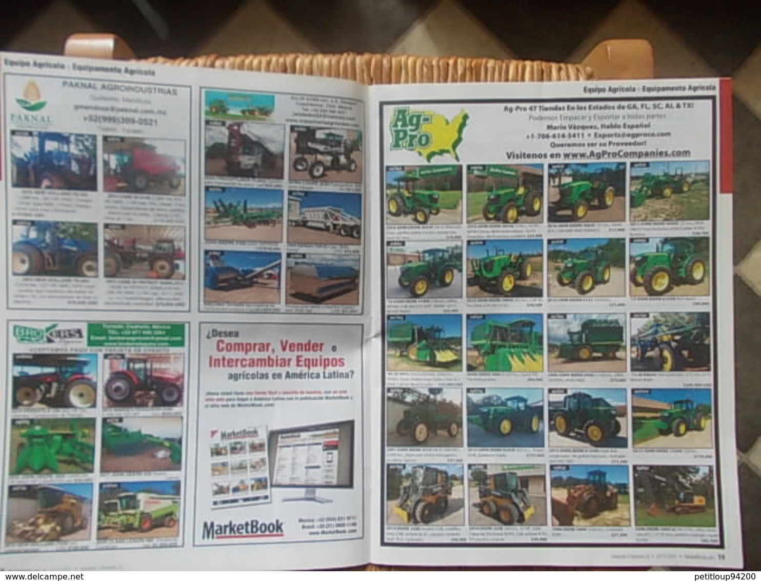 3 CATALOGUES VEHICULES  *Equipement Agricole *Equipement de Construction *Camions & Trailers *Accessoires Etc... MEXIQUE