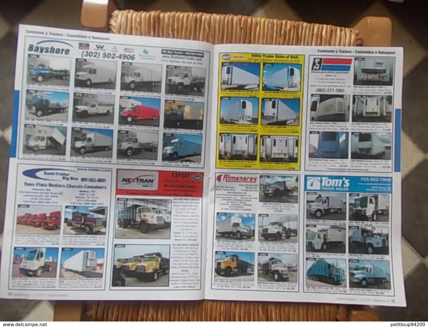 3 CATALOGUES VEHICULES  *Equipement Agricole *Equipement de Construction *Camions & Trailers *Accessoires Etc... MEXIQUE