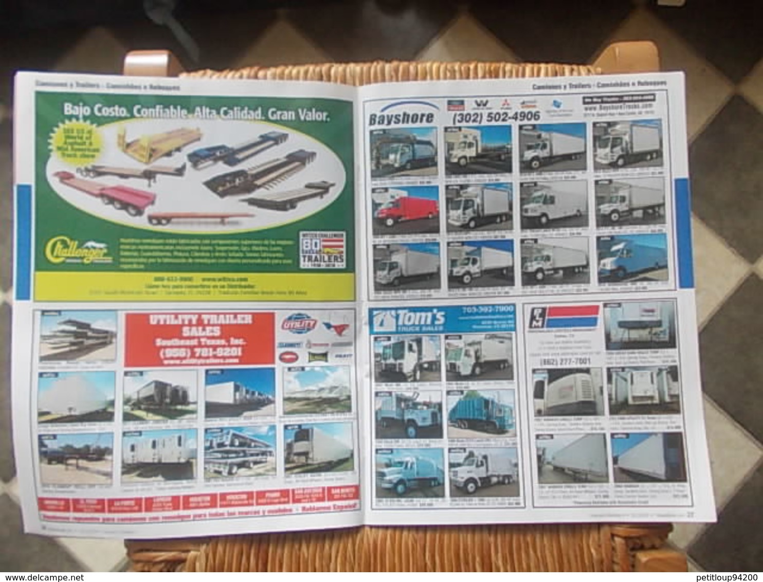 3 CATALOGUES VEHICULES  *Equipement Agricole *Equipement de Construction *Camions & Trailers *Accessoires Etc... MEXIQUE