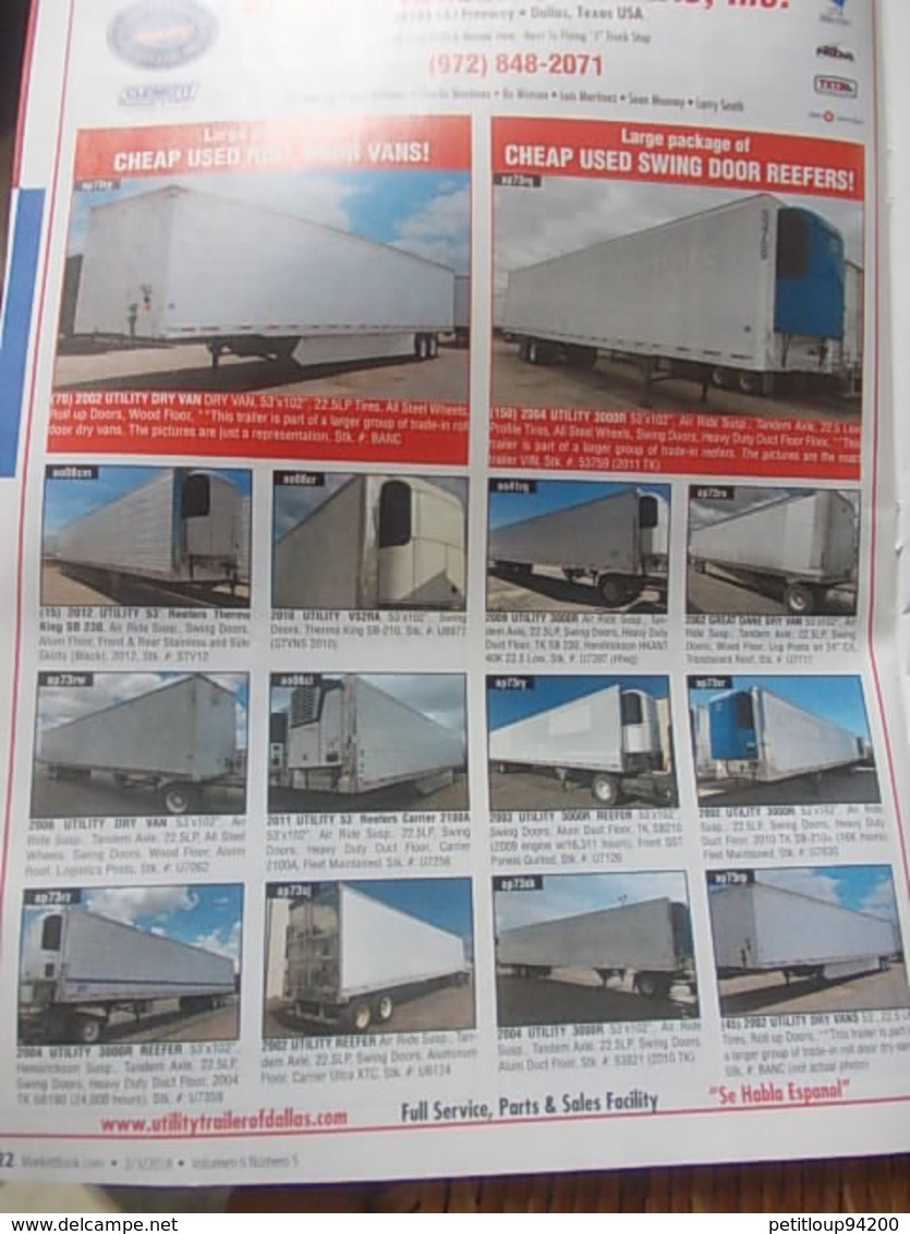 3 CATALOGUES VEHICULES  *Equipement Agricole *Equipement de Construction *Camions & Trailers *Accessoires Etc... MEXIQUE