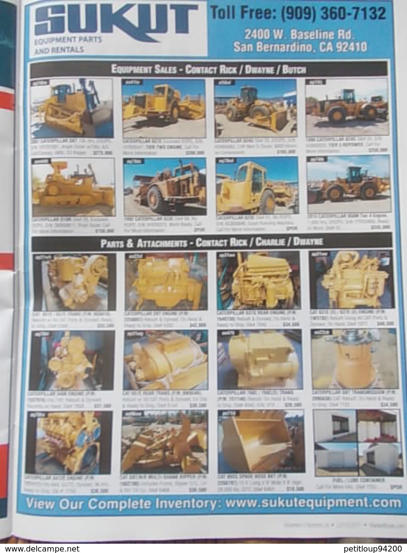 3 CATALOGUES VEHICULES  *Equipement Agricole *Equipement de Construction *Camions & Trailers *Accessoires Etc... MEXIQUE