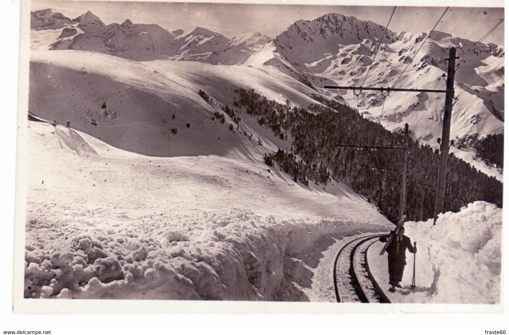 Luchon-Superbagnères - Voie De La Crémaillère Et Fond Du Céciré - Luchon