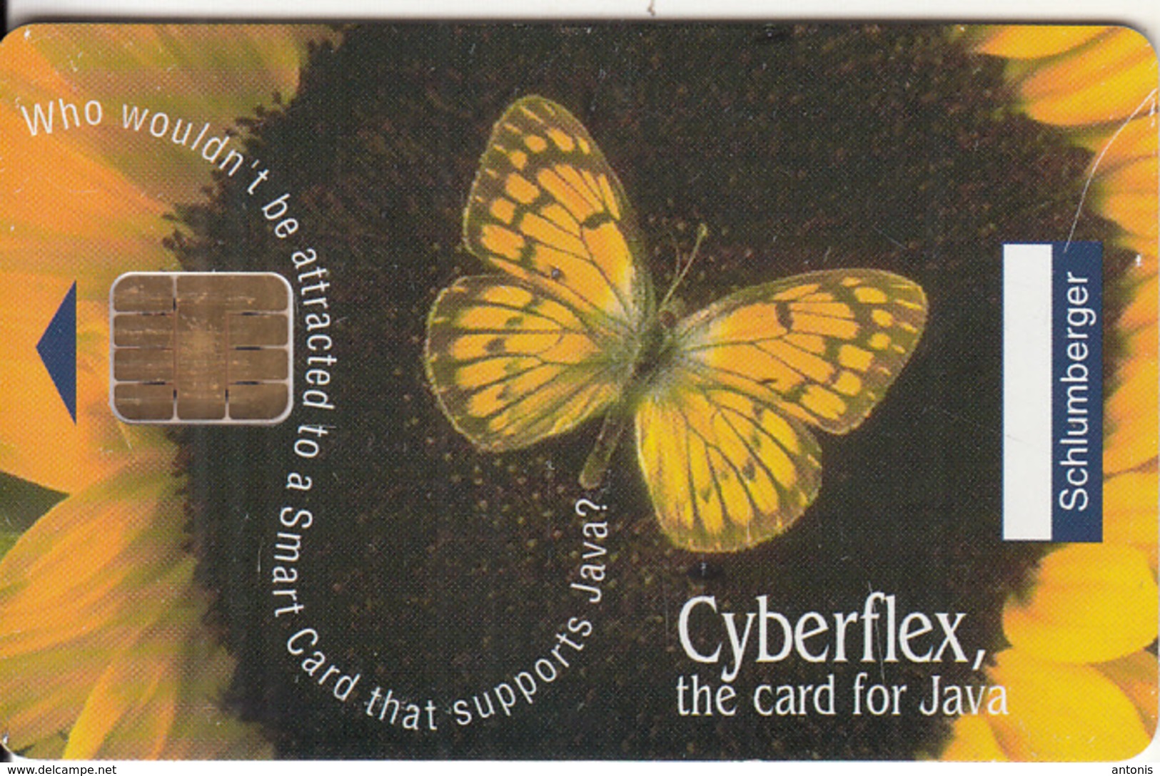 FRANCE - Butterfly, Cyberflex Open 16K, Schlumberger Demo Card - Other & Unclassified