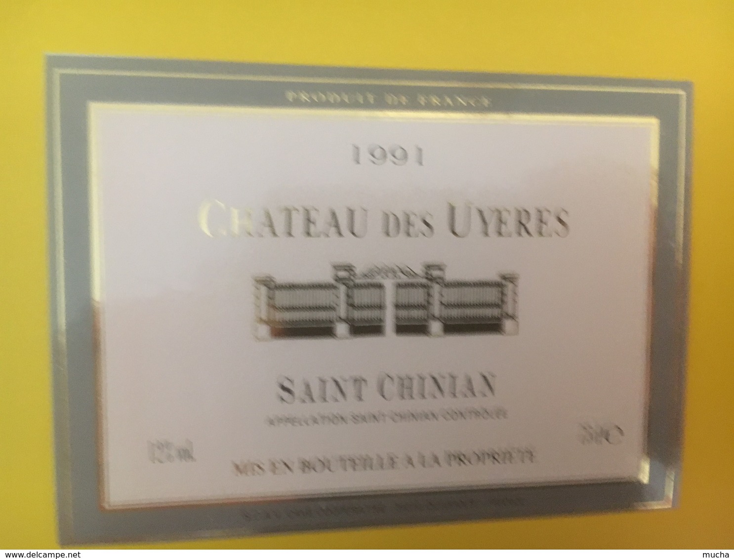 8336 - Château Des Uyeres  1991 Saint-Chinian - Languedoc-Roussillon