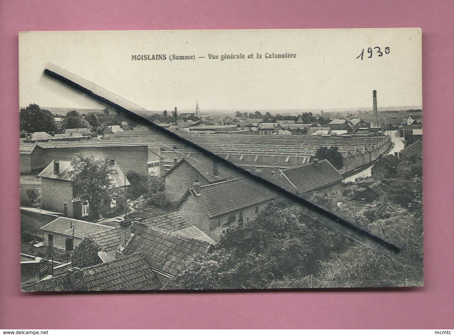 CPA - Moislains  - (Somme) - Vue Générale Et La Cotonnière - Moislains