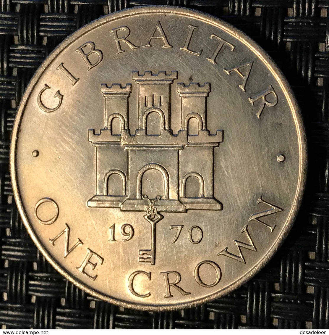 1970 Gibraltar Crown Coin - Gibraltar