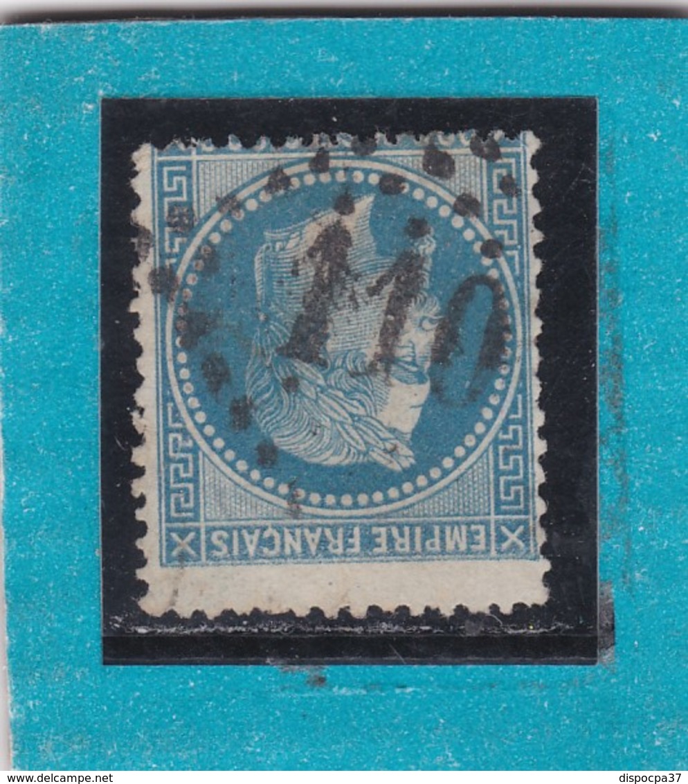 N° 29 B   GC  110  ANNECY  /  HAUTE SAVOIE  - REF 12219 + PIQUAGE - 1863-1870 Napoléon III Lauré