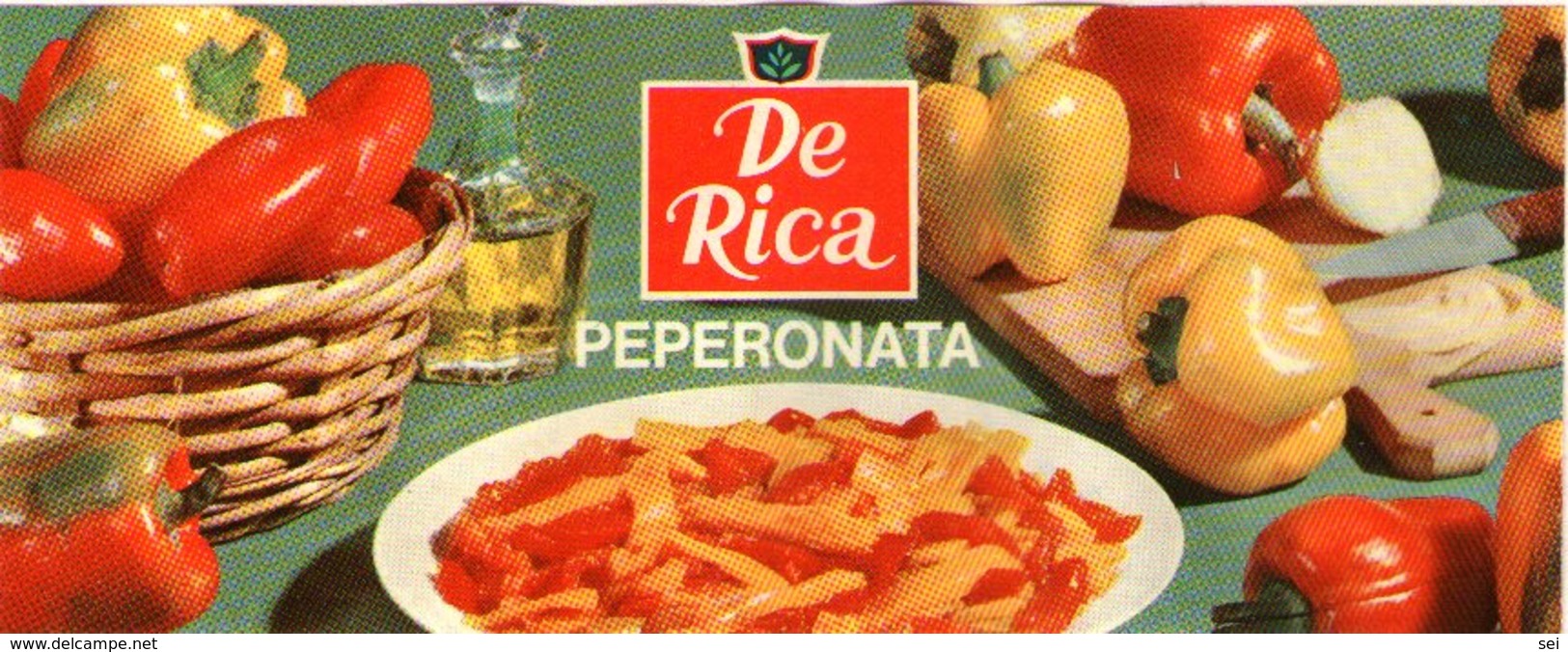 B 1832 - Etichetta, De Rica - Frutta E Verdura