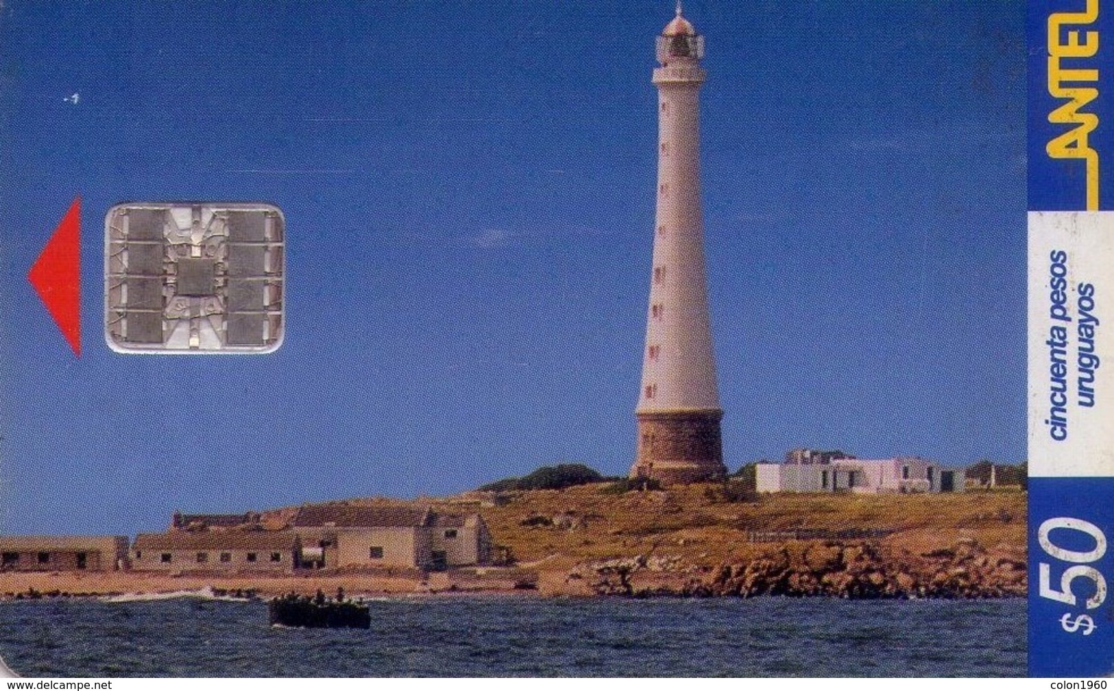 TARJETA TELEFONICA DE URUGUAY. 213a (FARO DE ISLA DE LOBOS) (251) - Uruguay