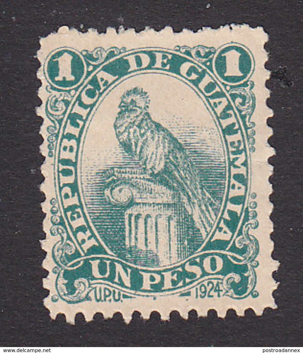 Guatemala, Scott 205, Mint No Gum, Quetzal, Issued 1924 - Guatemala