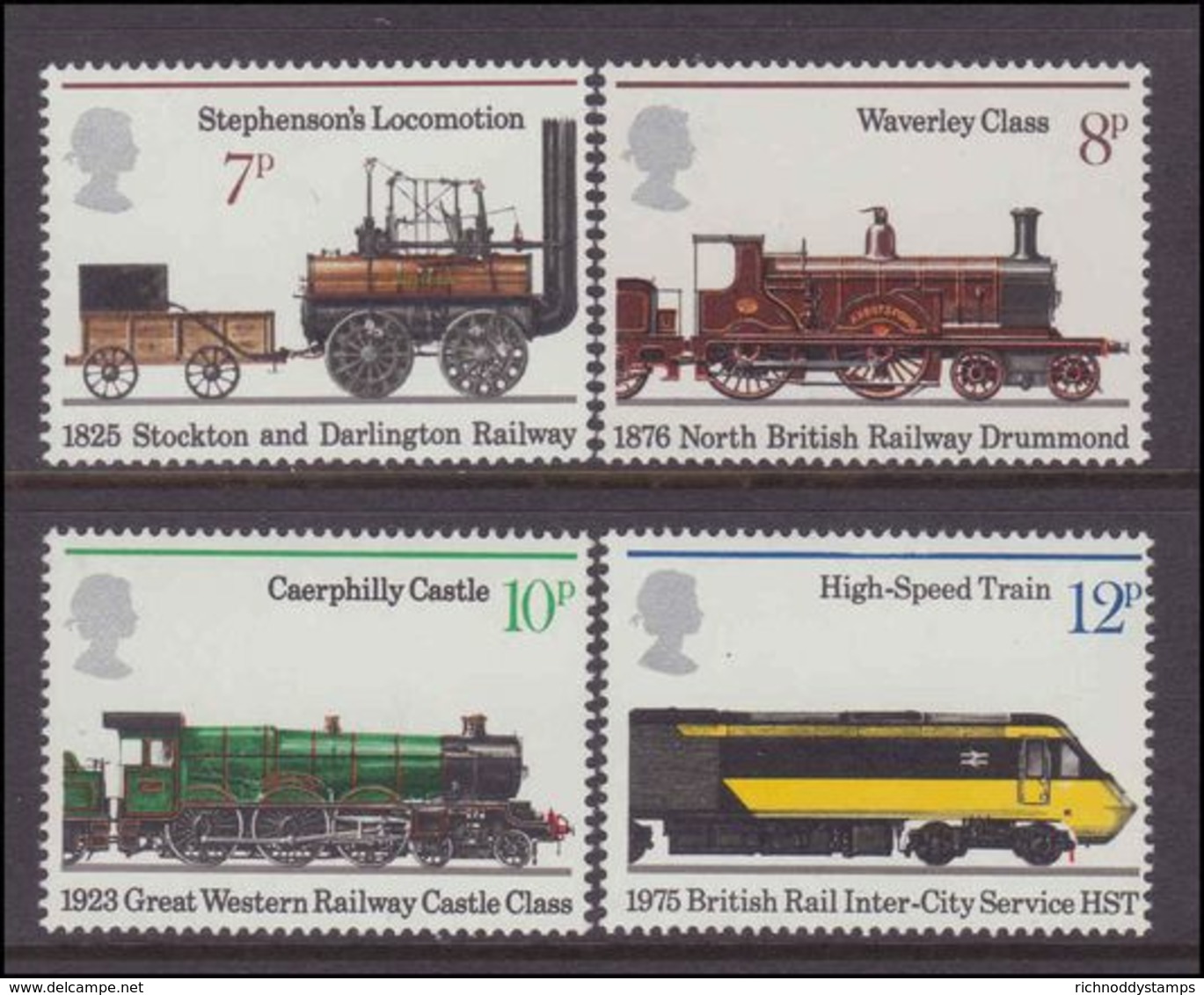 1975 Public Railways Unmounted Mint. - Nuovi