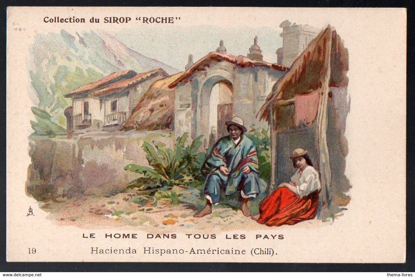 (Chili ) Collection Du Sirop ROCHE 19 : Hacienda Hispano Américaine  (PPP12589U) - Other & Unclassified