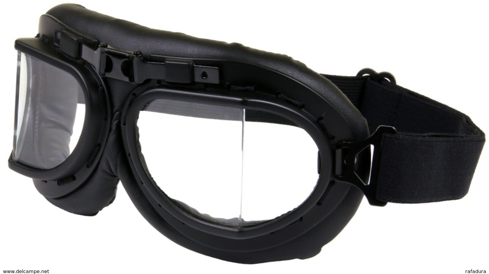 Lunettes Aviateur ROYAL AIR FORCE Noires ( Moto Biker Vespa Raf Retro Vintage Goggles RAF ) - Aviation