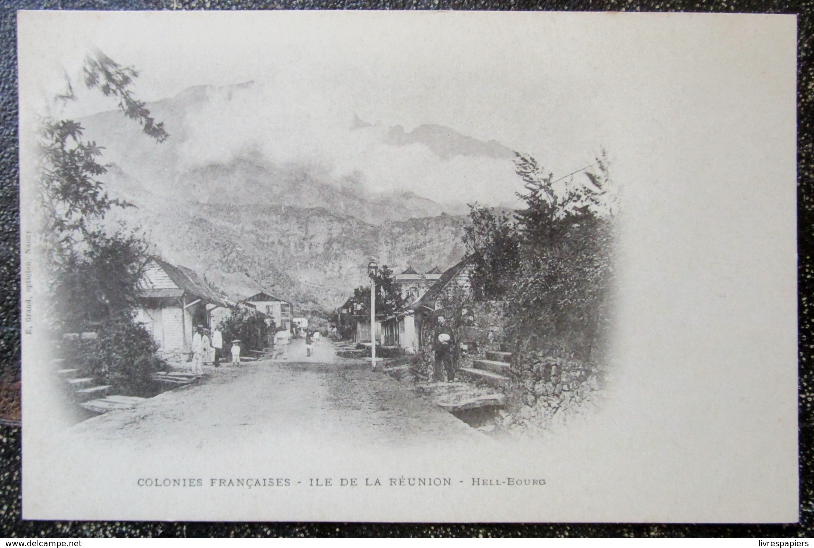 Reunion Ile Hell Bourg Cpa Colonies Françaises - Other & Unclassified