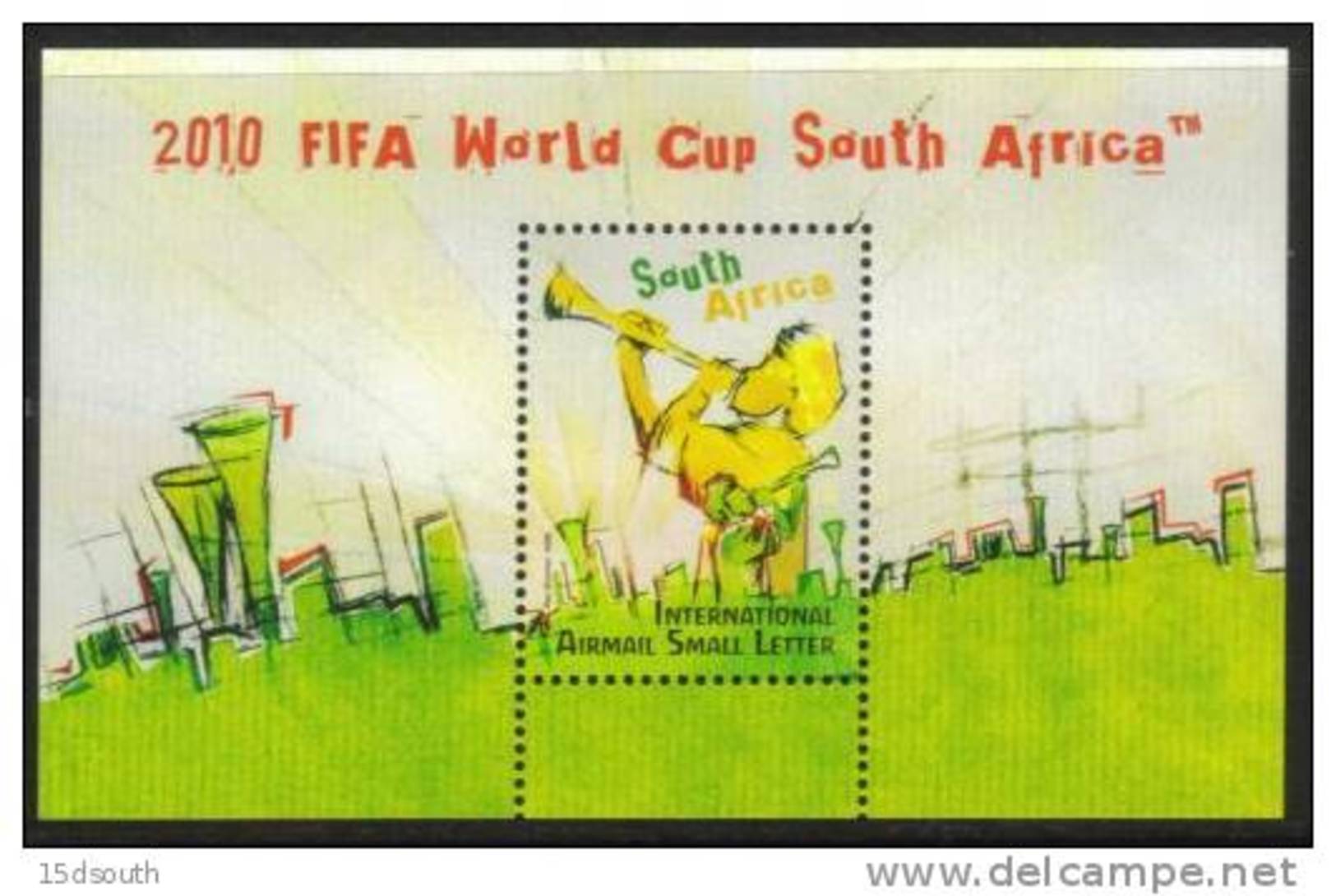 South Africa - 2009 FIFA World Cup 2010 MS (**) SG 1726 - Unused Stamps