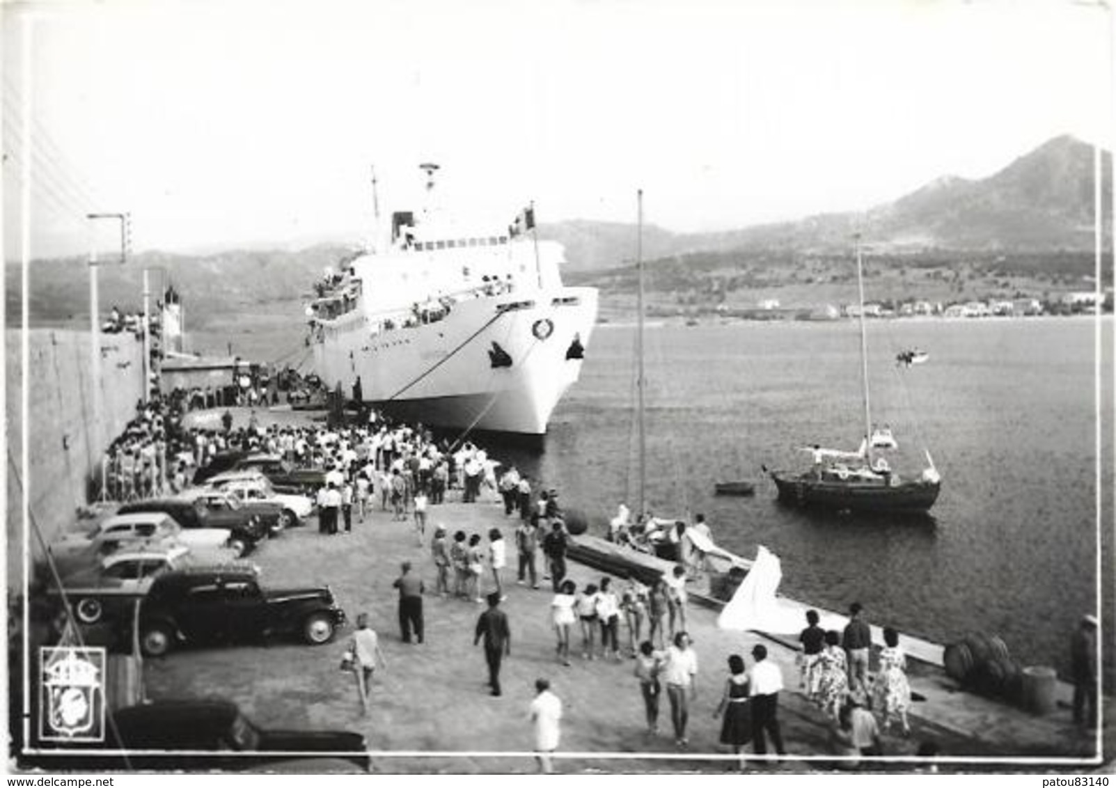 20. ILE ROUSSE.  ARRIVEE AU PORT DU NAPOLEON - Autres & Non Classés