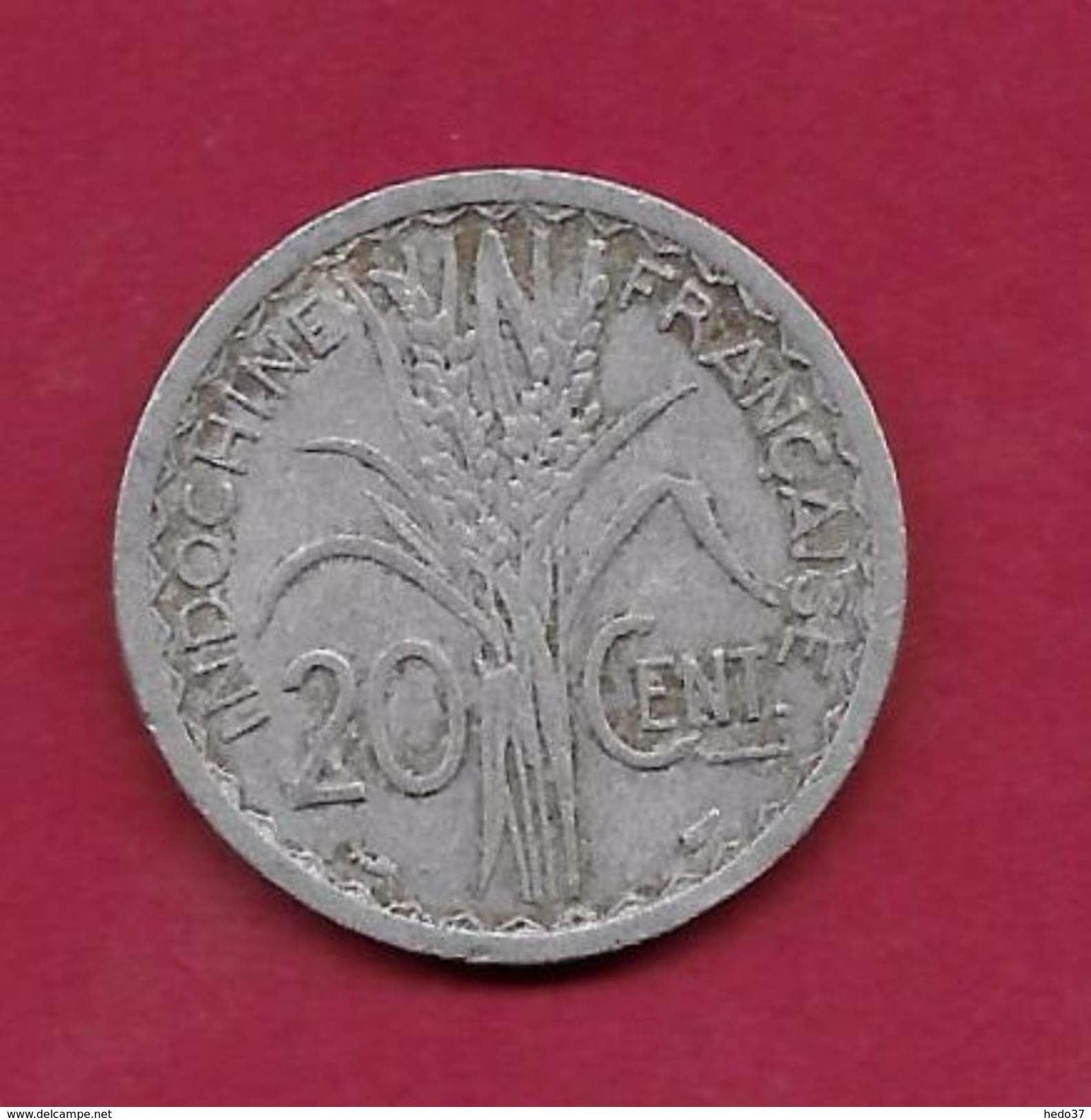 Indochine - 20 Centimes - 1945 - Otros – Asia