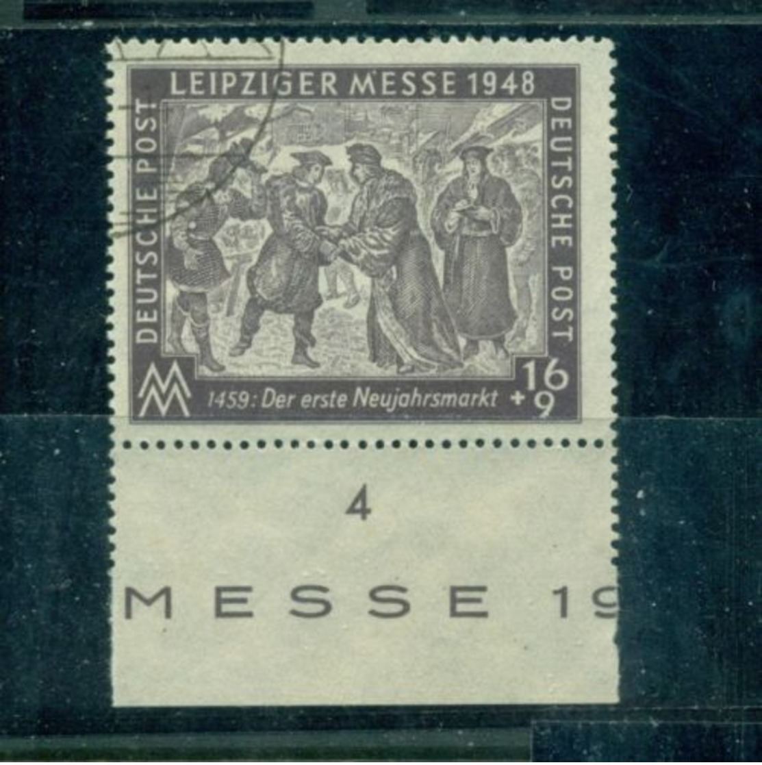 SBZ, Sowjetisch Besetzte Zone. Leipziger Messe 1948, Nr. 198 PF IX Gestempelt - Sonstige & Ohne Zuordnung