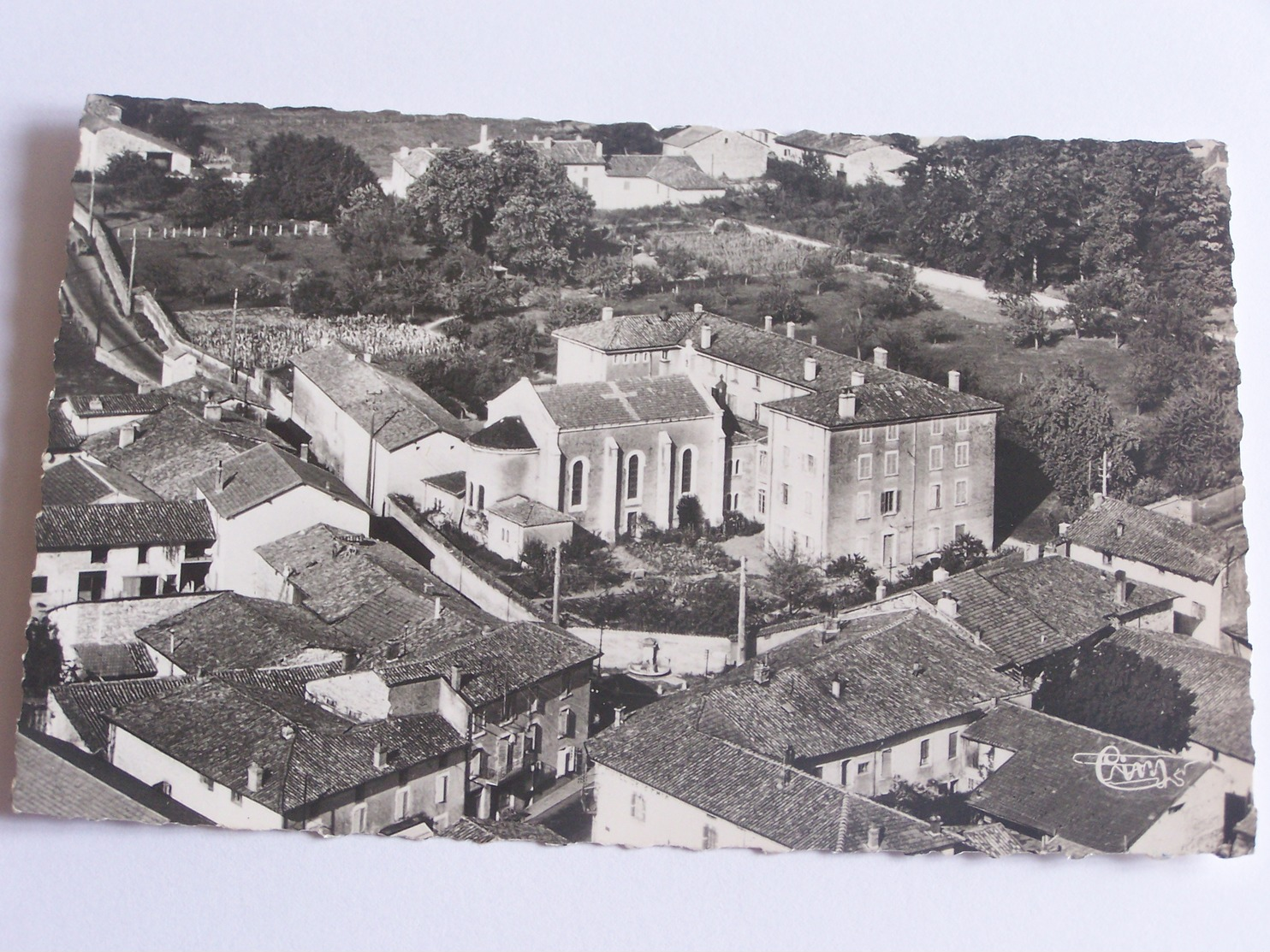 Jasseron Le Couvent St Joseph NB Glacee Photographie Veritable 1958 - Non Classés