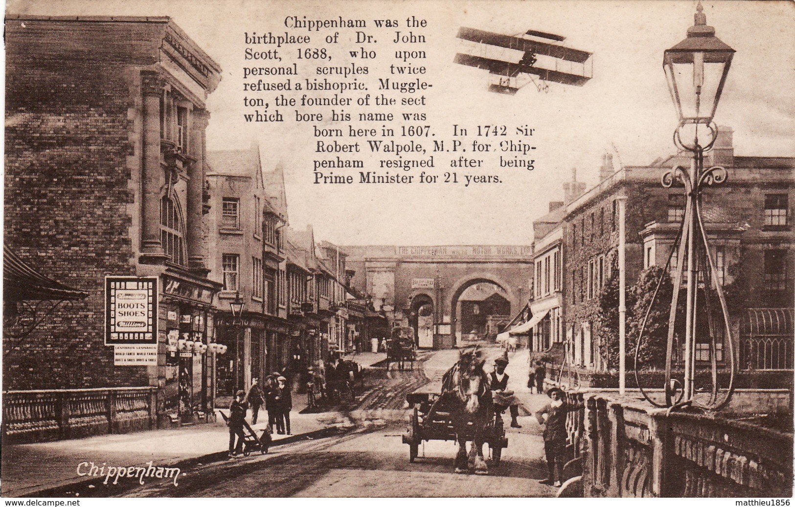 CP Photo 14-18 CHIPPENHAM - A View (A193, Ww1, Wk 1) - Andere & Zonder Classificatie