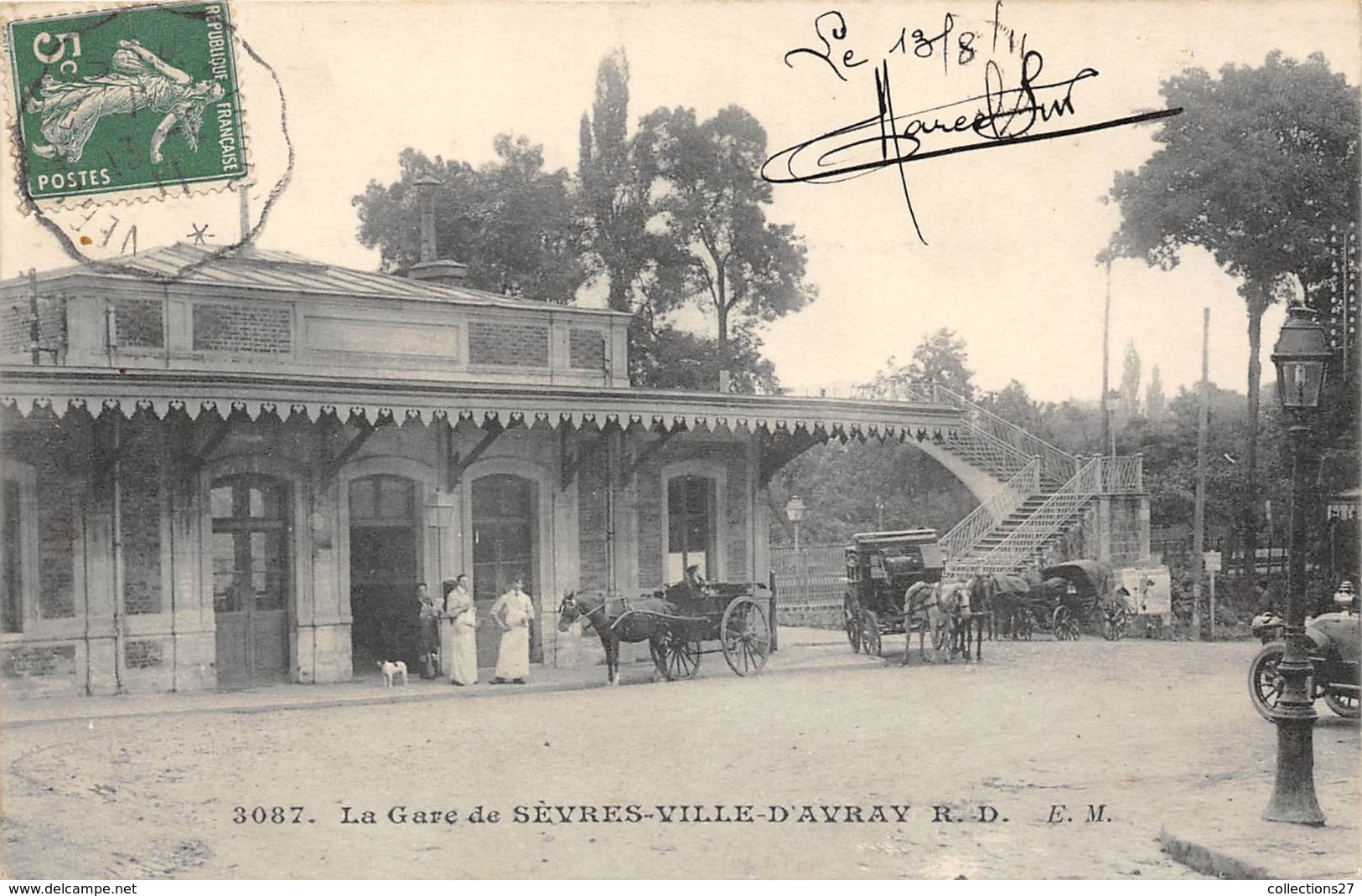 92-SEVRES- VILLE D'AVRAY- LA GARE - Sevres