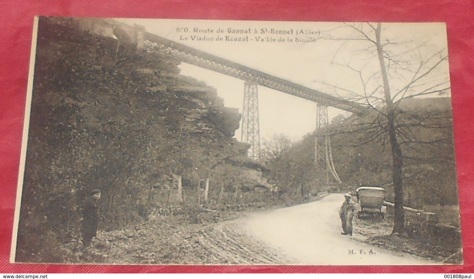 03 - Route De Gannat à St Bonnet - ( Allier ) - Le Viaduc De Rouzat - Vallée De La Sioule :::: Animation ------- 463 - Other & Unclassified