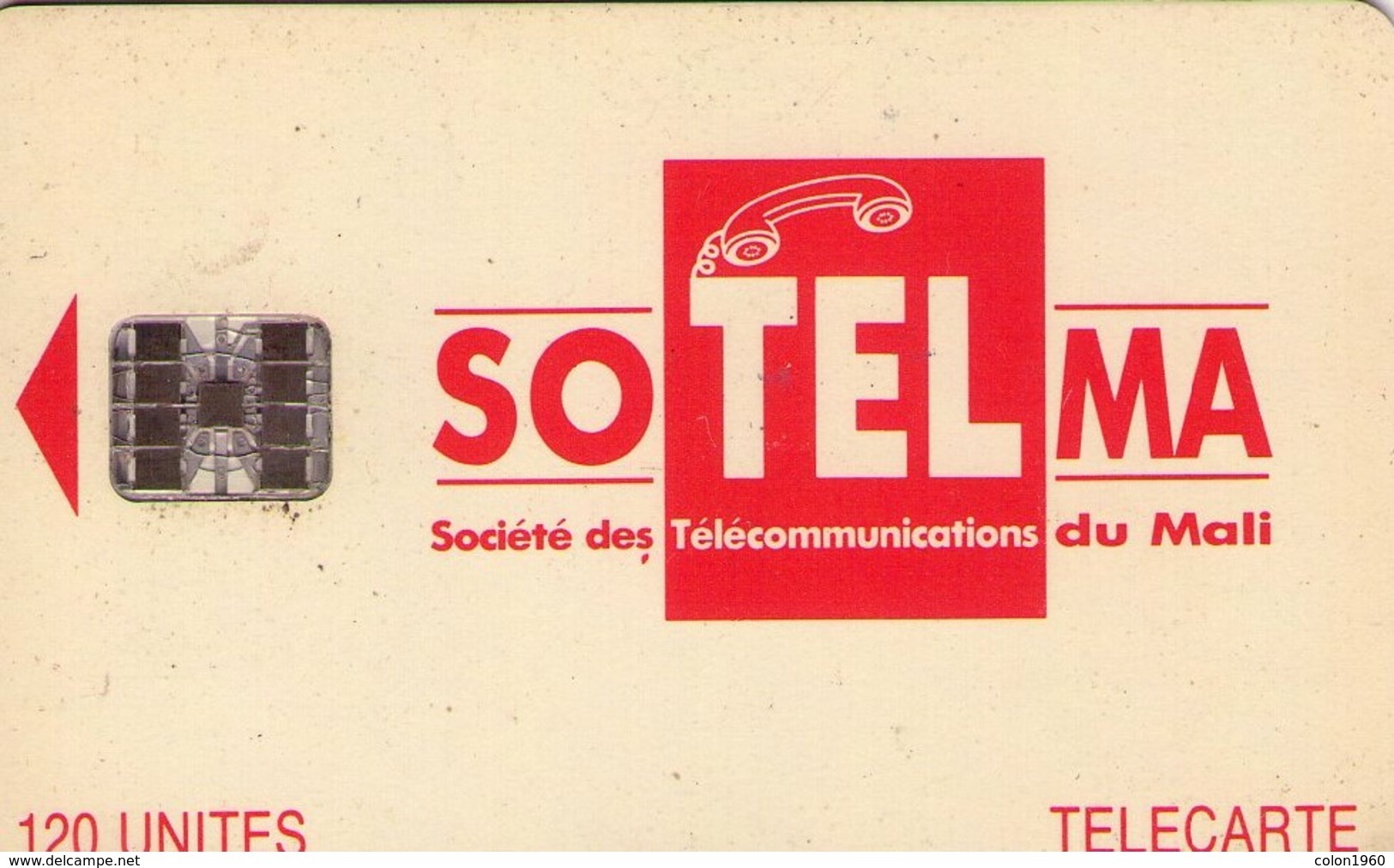 MALI. ML-SOT-0029A (C53). Red Logo (With Moreno Logo). 120U. 1995-03. (005) - Mali