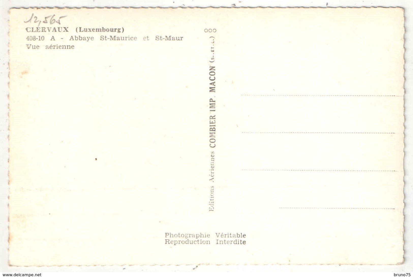 CLERVAUX - Abbaye St Maurice Et St Maur - Vue Aérienne - Clervaux