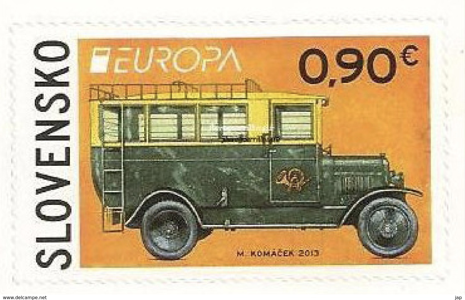 2013 EUROPA CEPT : SLOVENSKO - Booklet Stamps - Self Adhesive - MNH (**) - 2013