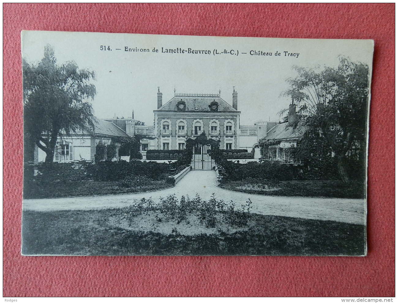 Dep 41 , Cpa  Environs De LAMOTTE BEUVRON , 514 , Chateau De Tracy  (121) - Autres & Non Classés