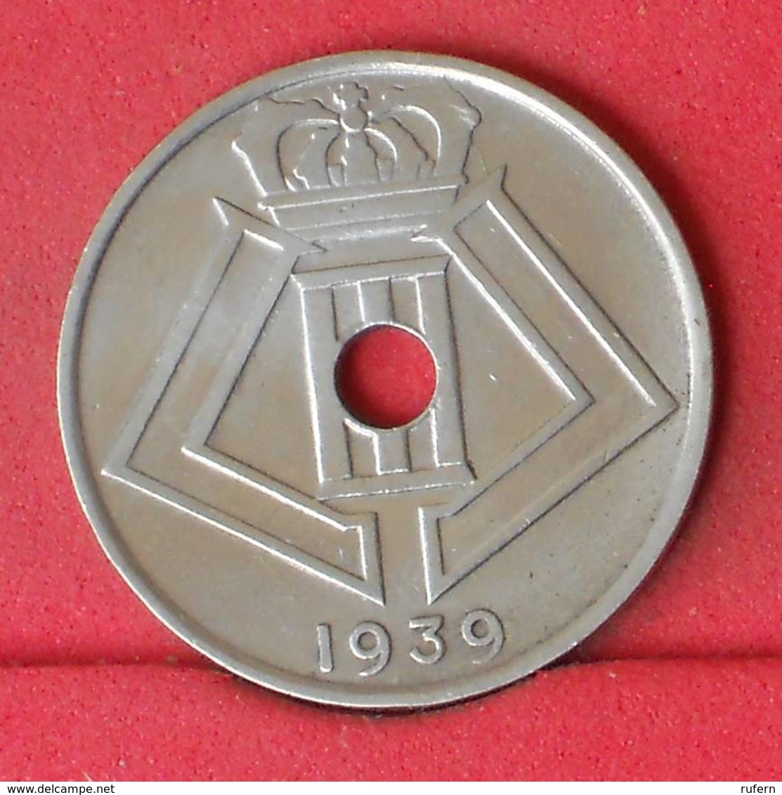 BELGIUM 25 CENTIMES 1939 -    KM# 114,1 - (Nº22945) - 25 Centimos