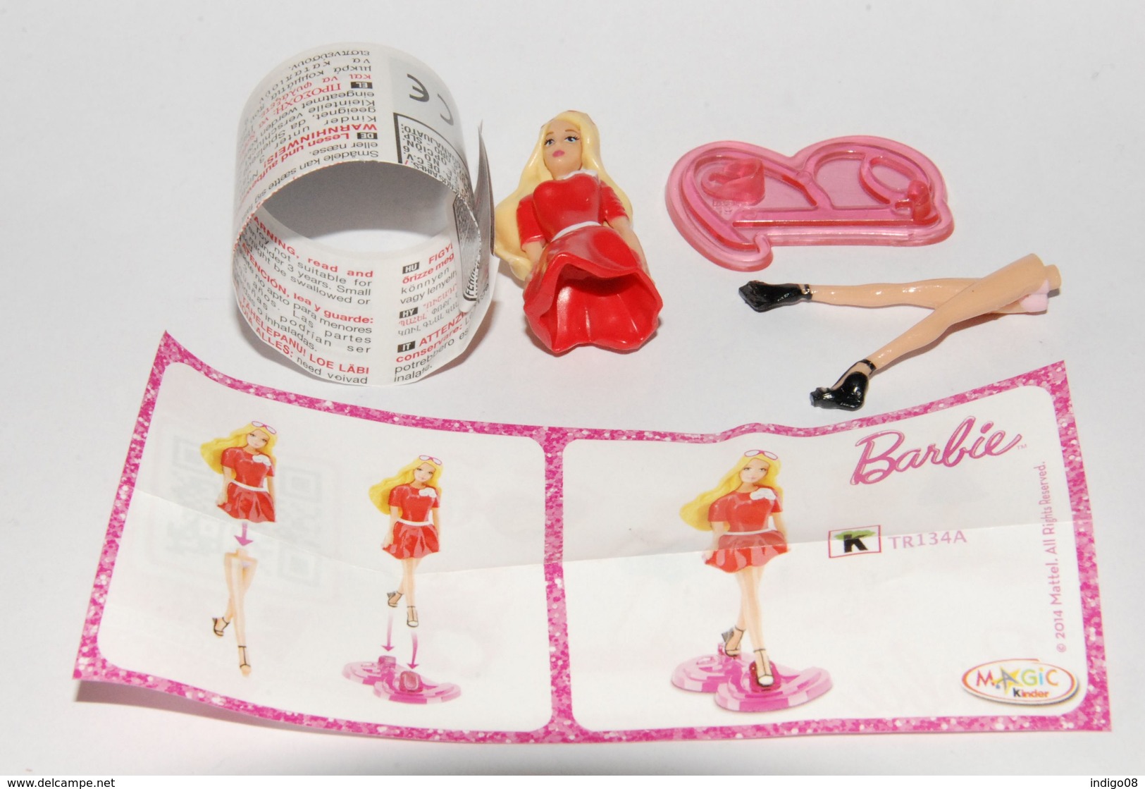 Barbie Fashionistas Variante England 2014: TR134A + Bpz - Monoblocs