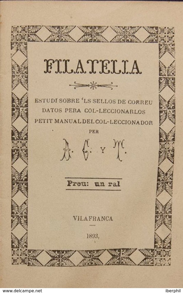 11 1948. FILATELIA ESTUDI SOBRE LOS SELLOS DE CORREU DATOS PERA COL-LECCIONARLOS PETIT MANUALDELCOL-LECCIONADOR. Antonio - Autres & Non Classés