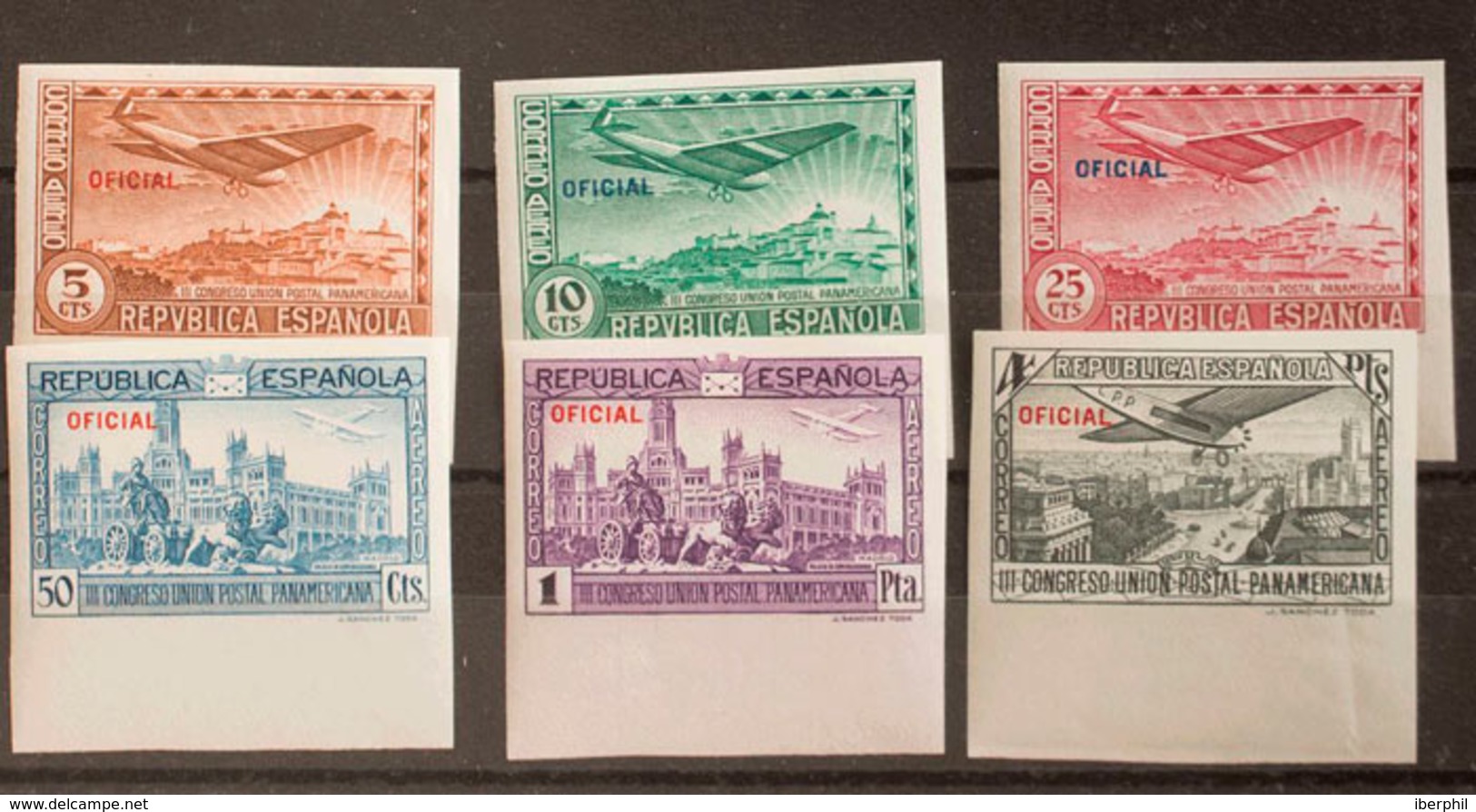 458 1931. ** 630/35s. Serie Completa, Borde De Hoja. SIN DENTAR. MAGNIFICA. Edifil 2018: 29? - Otros & Sin Clasificación