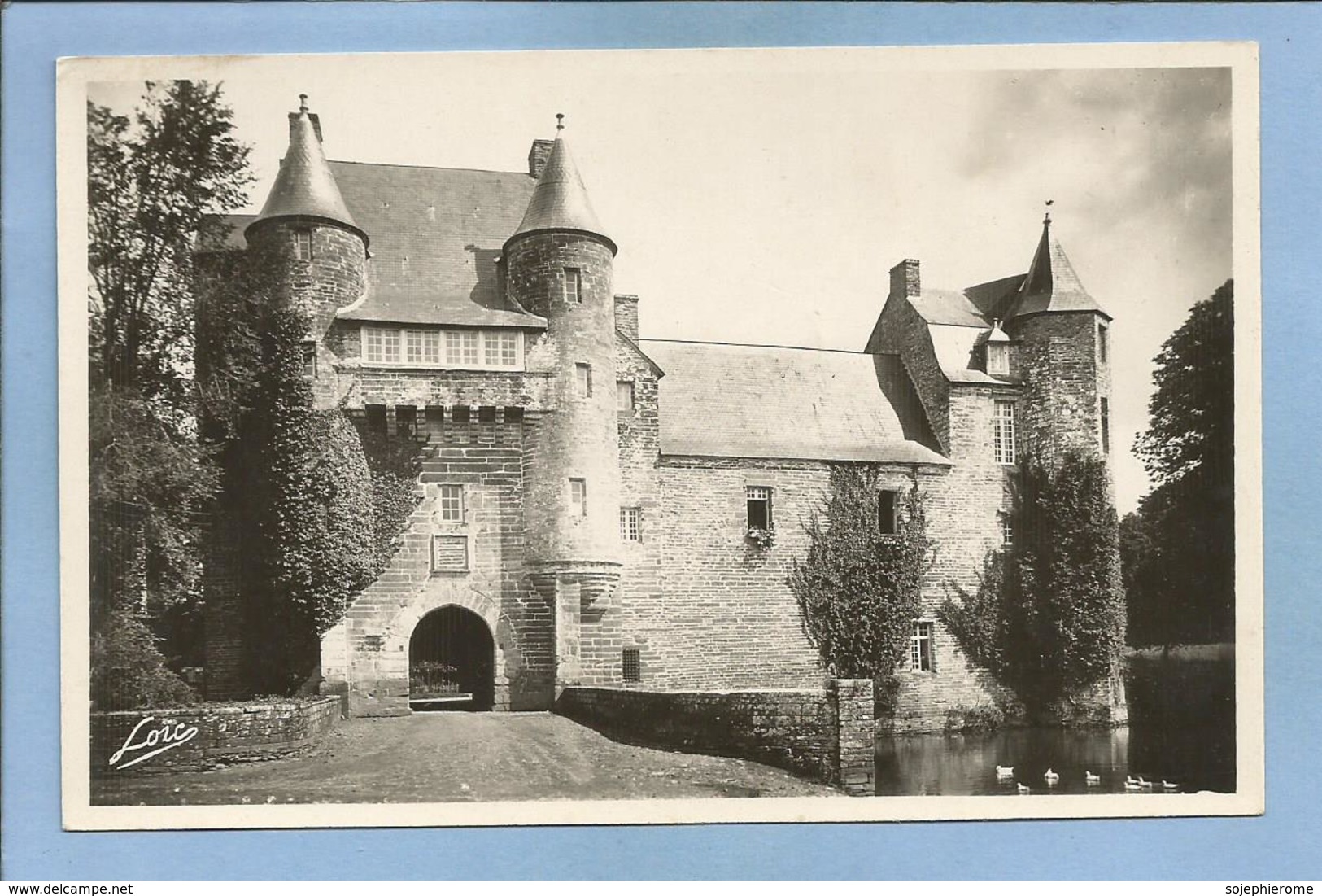 Campénéac (56) Château De Trécesson Architecture Féodale Du XVe S. 2 Scans (légende Fiancée Enterrée Vivante) - Autres & Non Classés