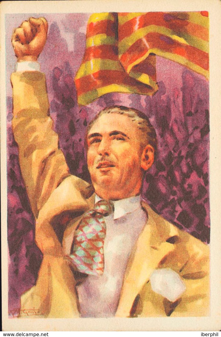 977 1937. Juego Completo De Las Diez Tarjetas Postales Ilustradas. CRUZ ROJA ESPAÑOLA SERIE A. MAGNIFICO Y RARISIMO COMP - Otros & Sin Clasificación