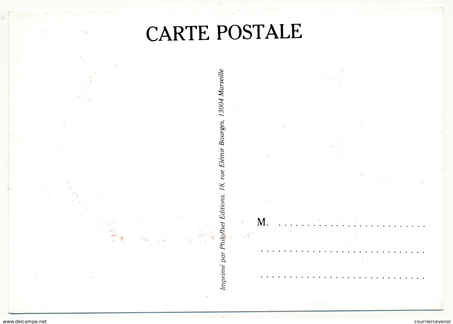 Carte Philatélique - Salon CNEP Massilia 85 - Cachet Temporaire Illustré Hydravion - 1985 - Cachets Commémoratifs