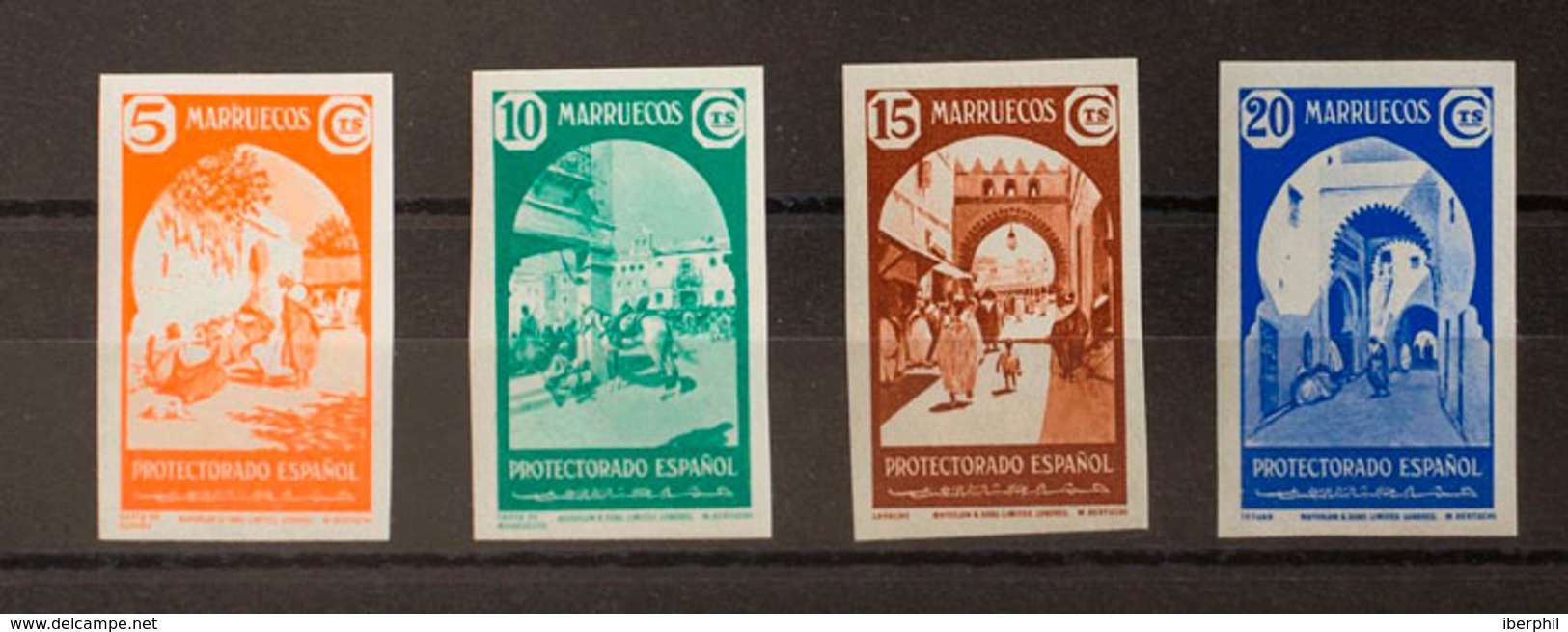 1485 1939. ** 196/99s. Serie Completa. SIN DENTAR. MAGNIFICA. Edifil 2018: 73? - Marruecos Español